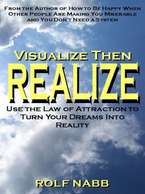 cover image of Visualize Then Realize